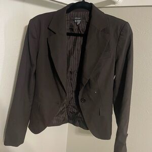 Zara Dark Brown Women's Blazer